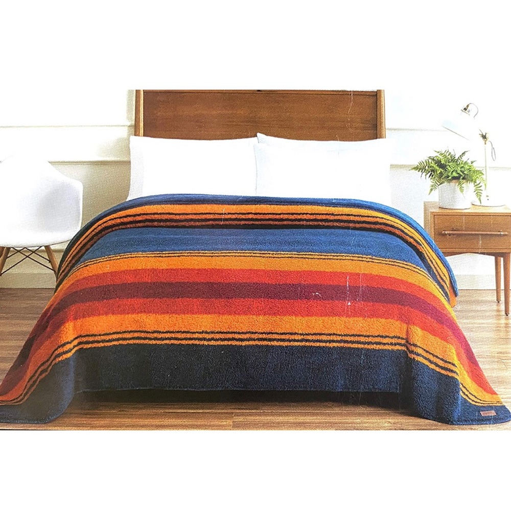 Pendleton Queen Grand Canyon Multi Sherpa Blanket